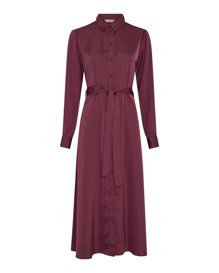 Trine Shirt Dress Choco Truffle