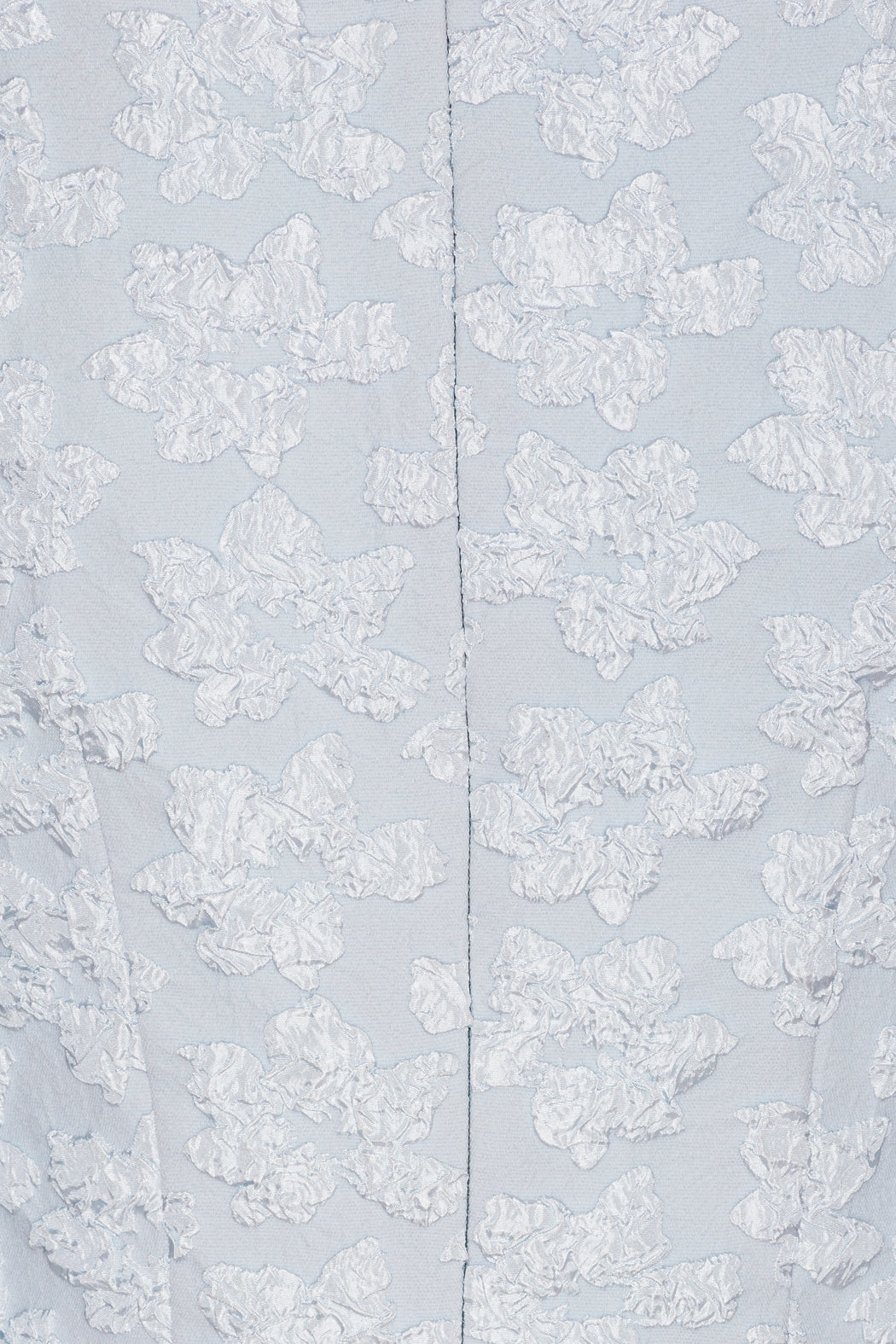 Jacquard Ls Mini Dress Illusion Blue