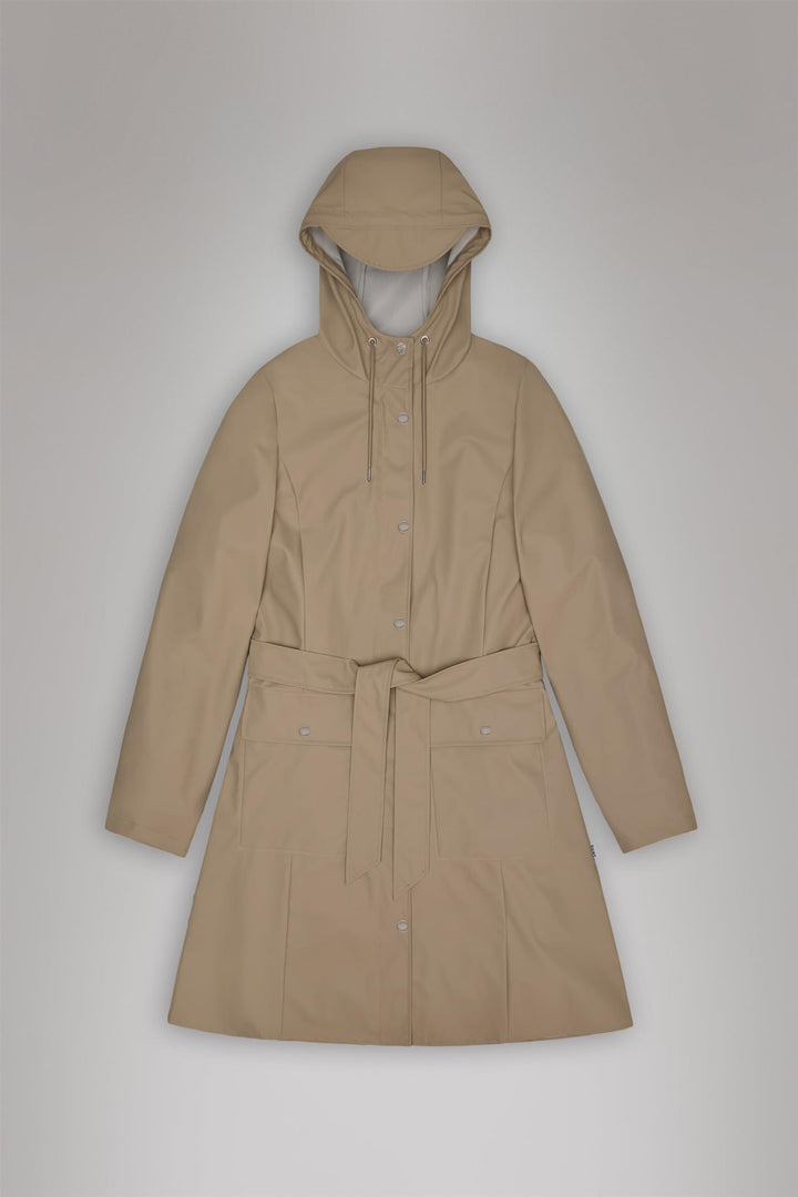 Curve Long Jacket W3 Beige