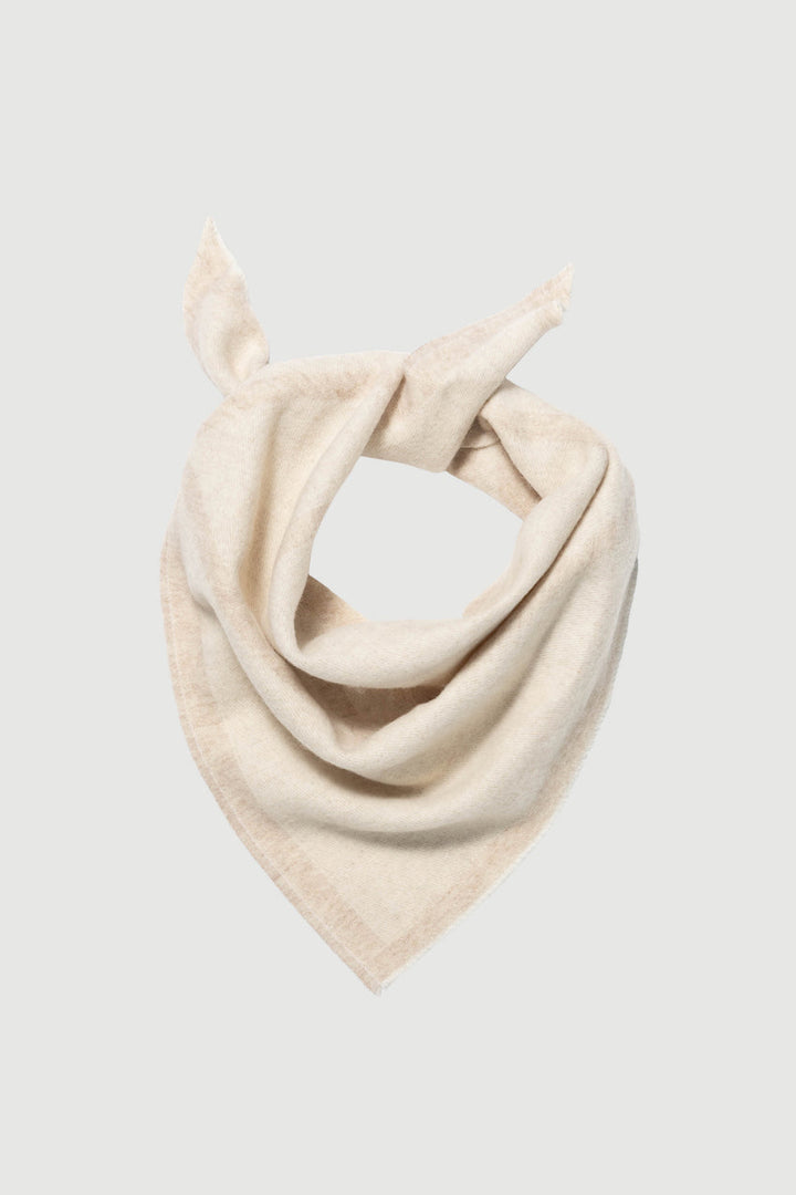 Triangle Scarf Creme/Light Beige