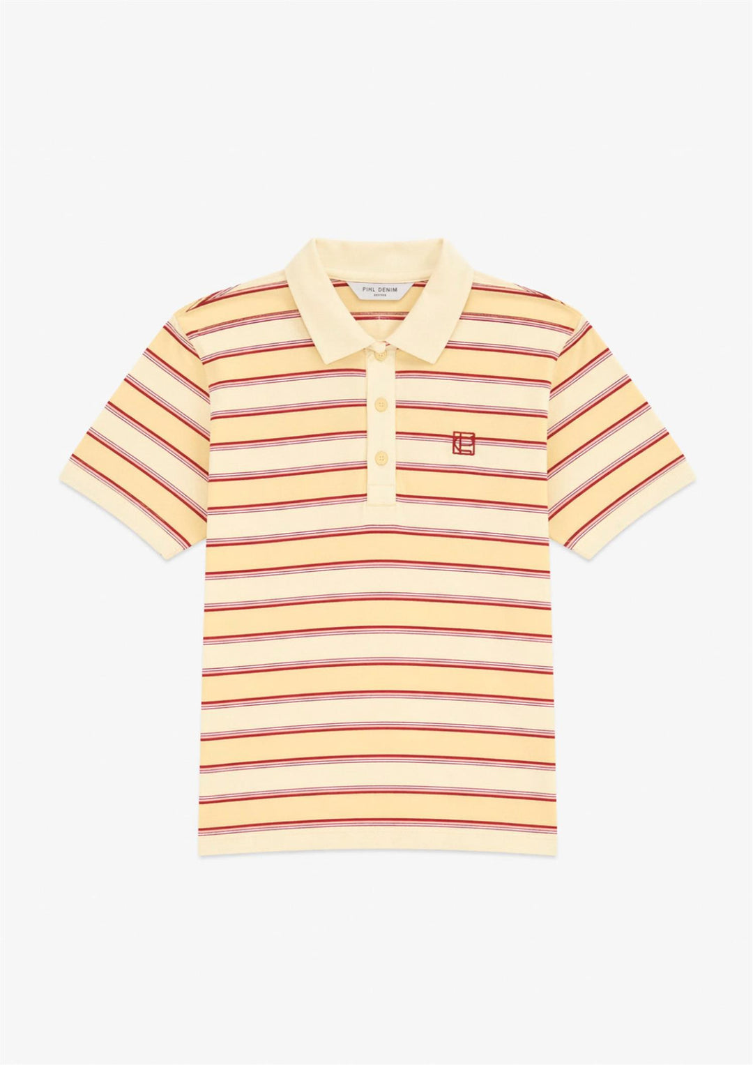 Evelyn Polo Tee Sunny Stripe