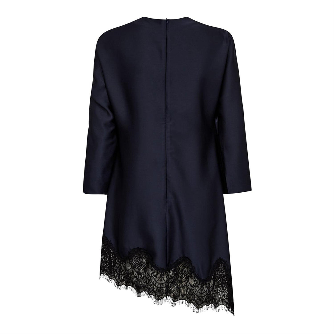 Naomi Twist Shoulder Dress Navy