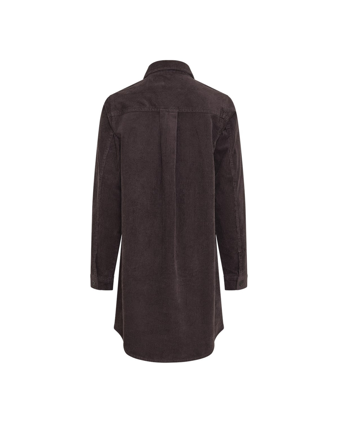Ella Short Shirt Dress Black Coffee