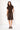 Raza Draped Jersey Top Mocha
