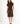 Raza Draped Jersey Top Mocha
