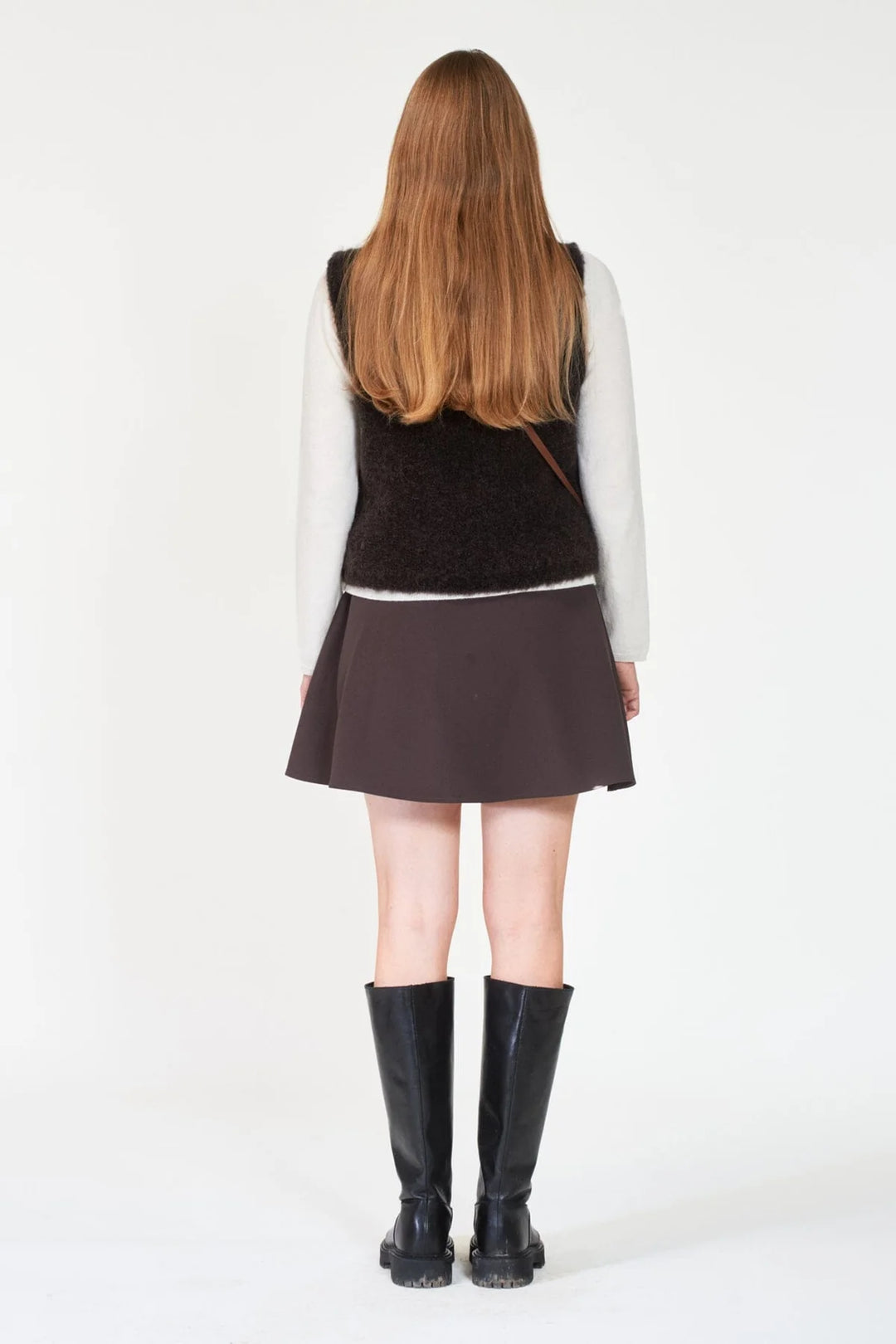 Eloise Cady Skirt Dk Brown