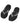 Tapered Plattform Black Clear