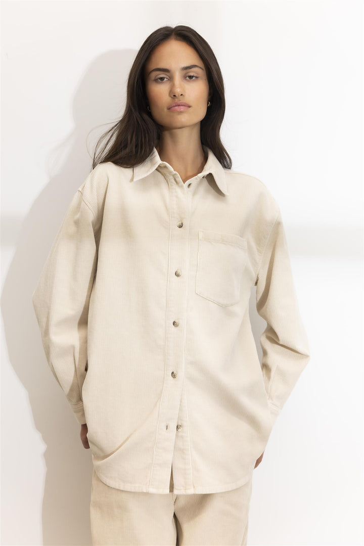 Alex Cord Shirt Greige