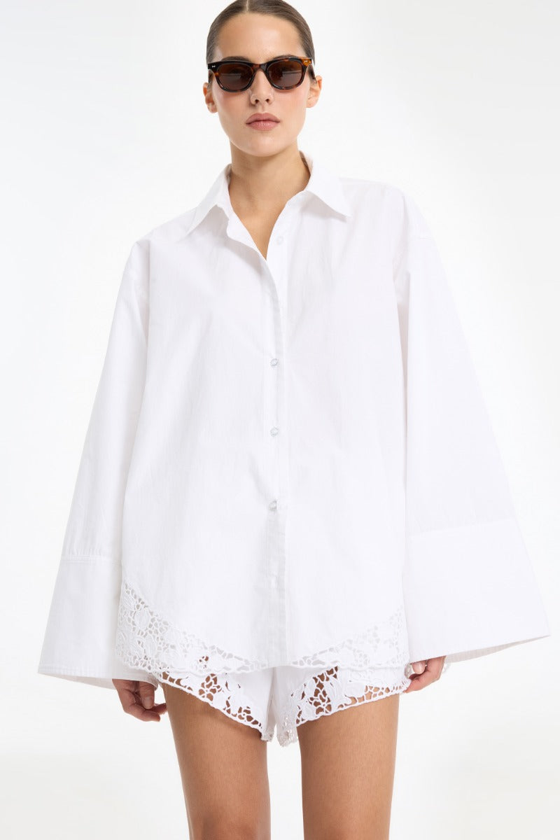 Oversized Shirt Bright White