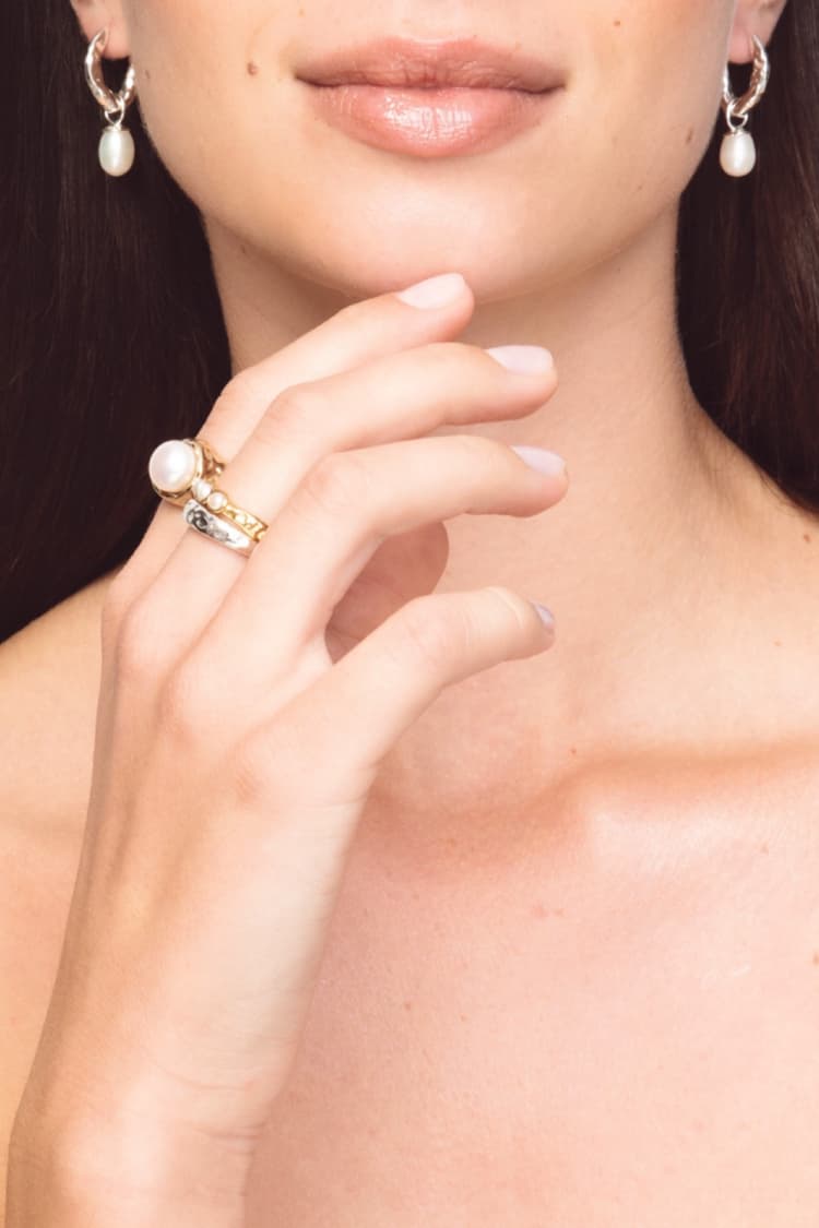 The Pearl Charm Silver