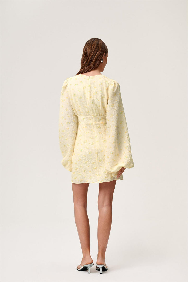 Florence Dress Pastel Yellow
