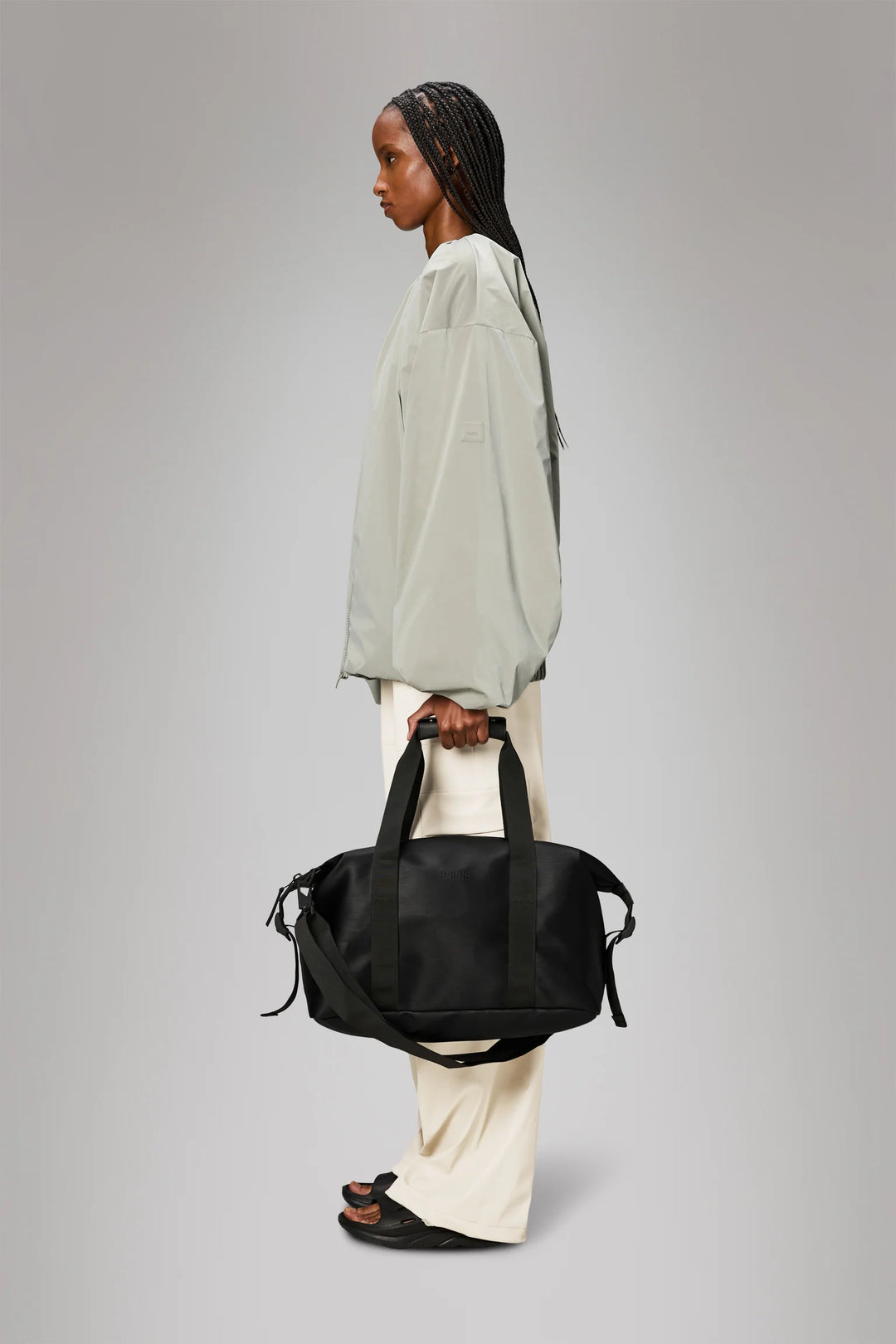 Hilo Weekend Bag Small W3 Black Grain
