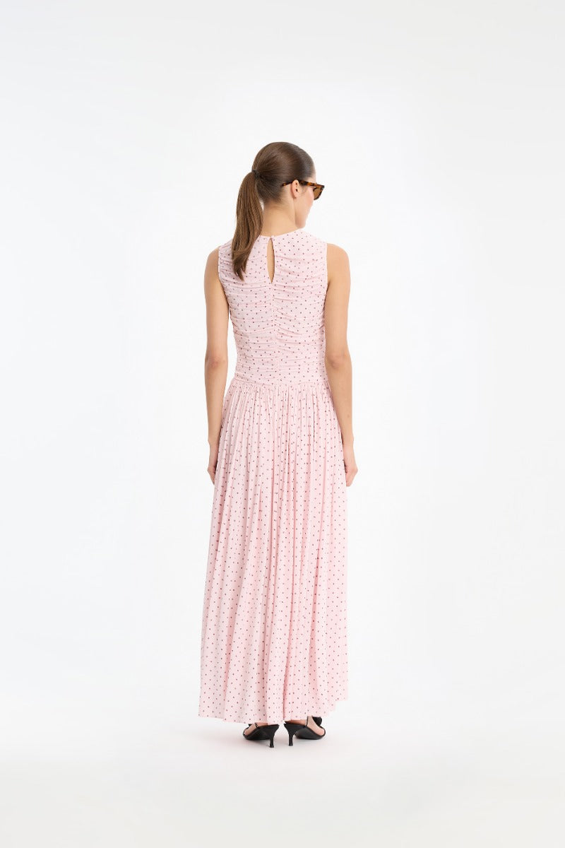 NS Ruched Dress Barely Pink Comb.