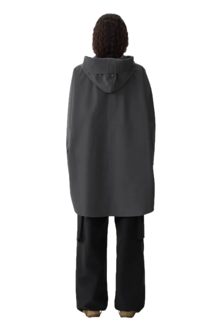 Bergen Poncho Dark Cloud