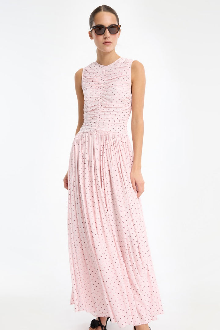 NS Ruched Dress Barely Pink Comb.