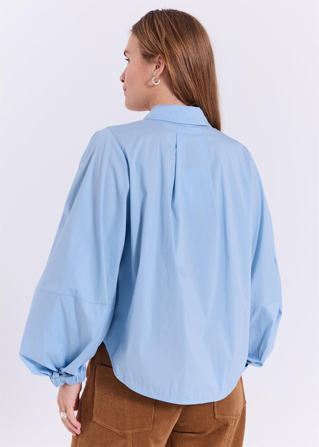Otilia LS Shirt Blue