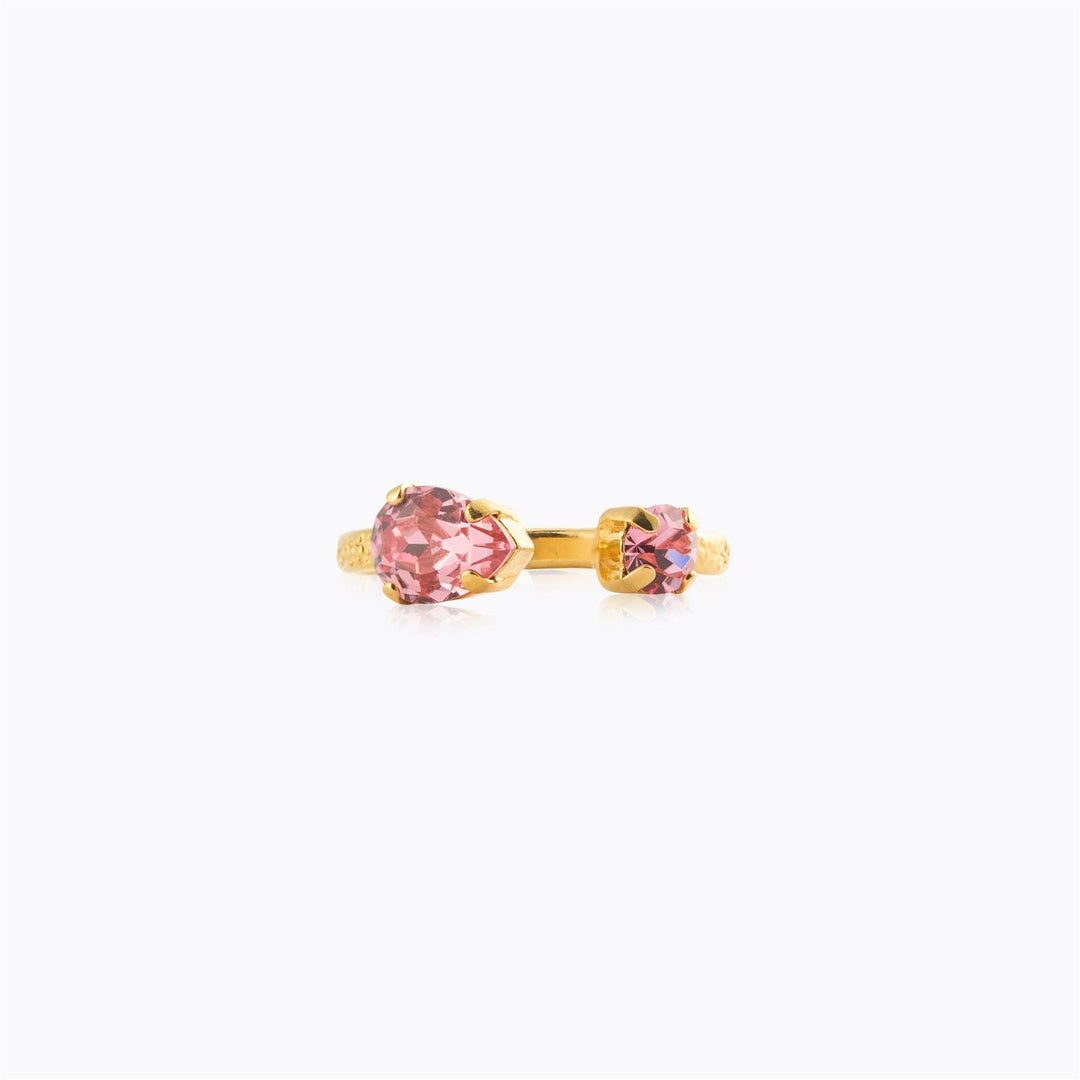 Amelia Ring Gold Light Rose