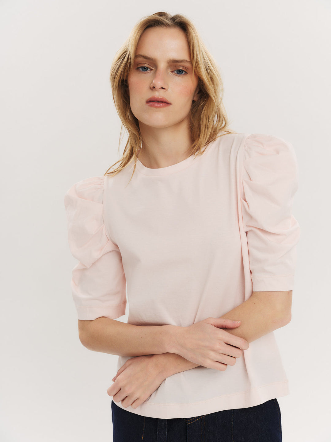 Empire SS Tee Soft Pink