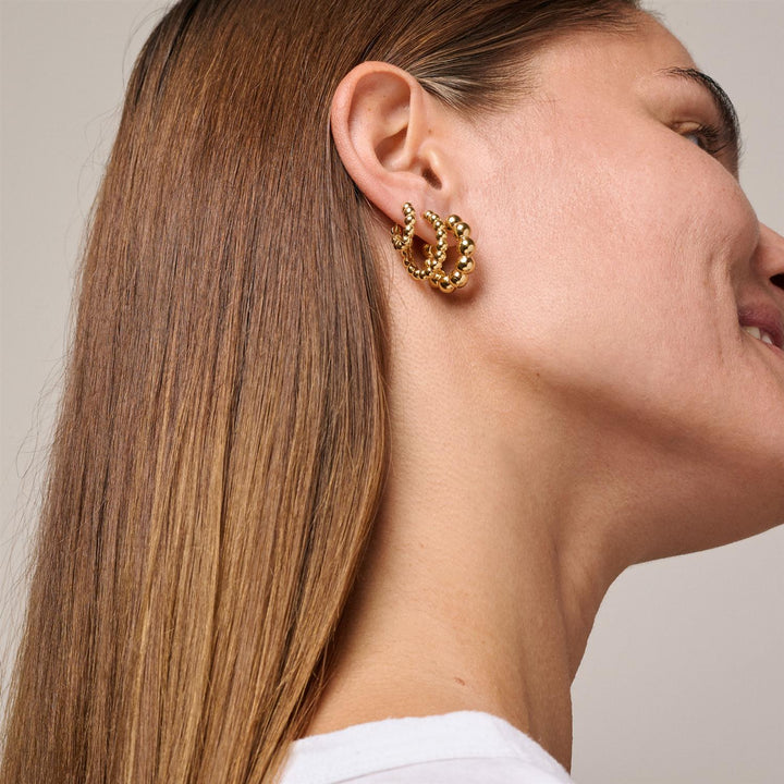 Hoops Ball Large Gold