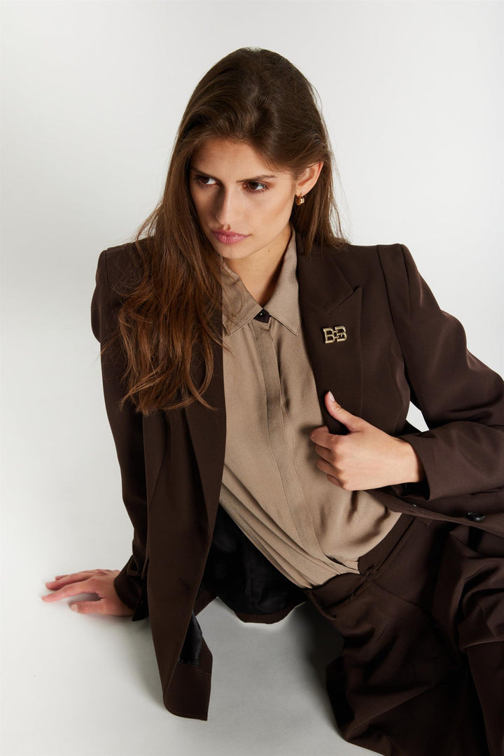 RubySus Sora Blazer Dark Brown