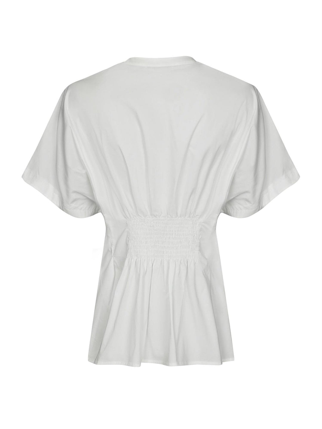 Adamma Poplin Blouse White