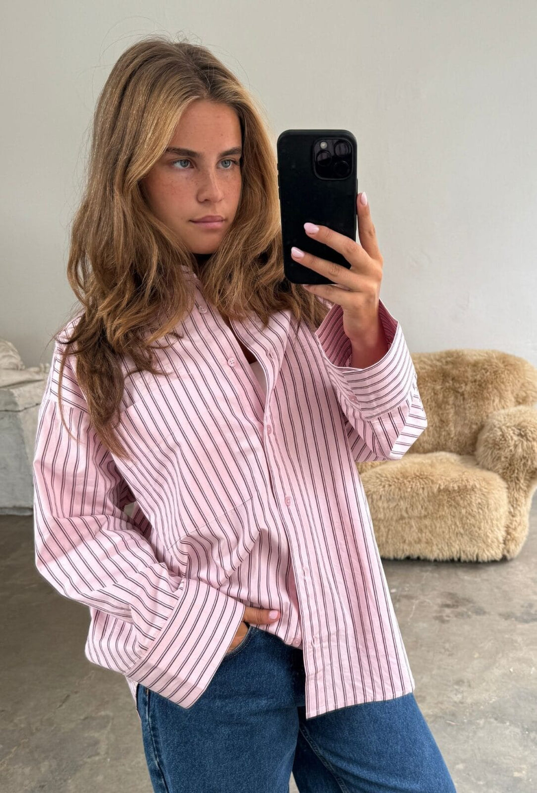 Fie Stripe Shirt Lolly Stripe