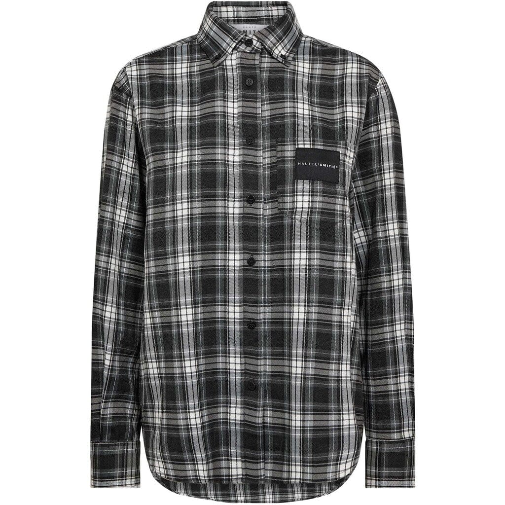 Haute Check Shirt Grey Check