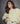 Maxi Split Logo Sweat Pale Yellow