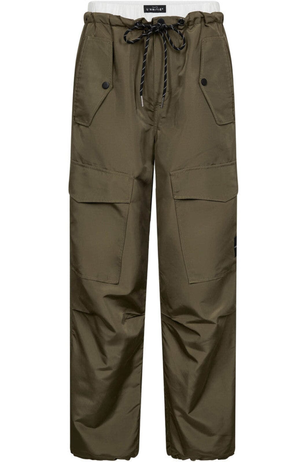 Thalia Pull On Trouser Army