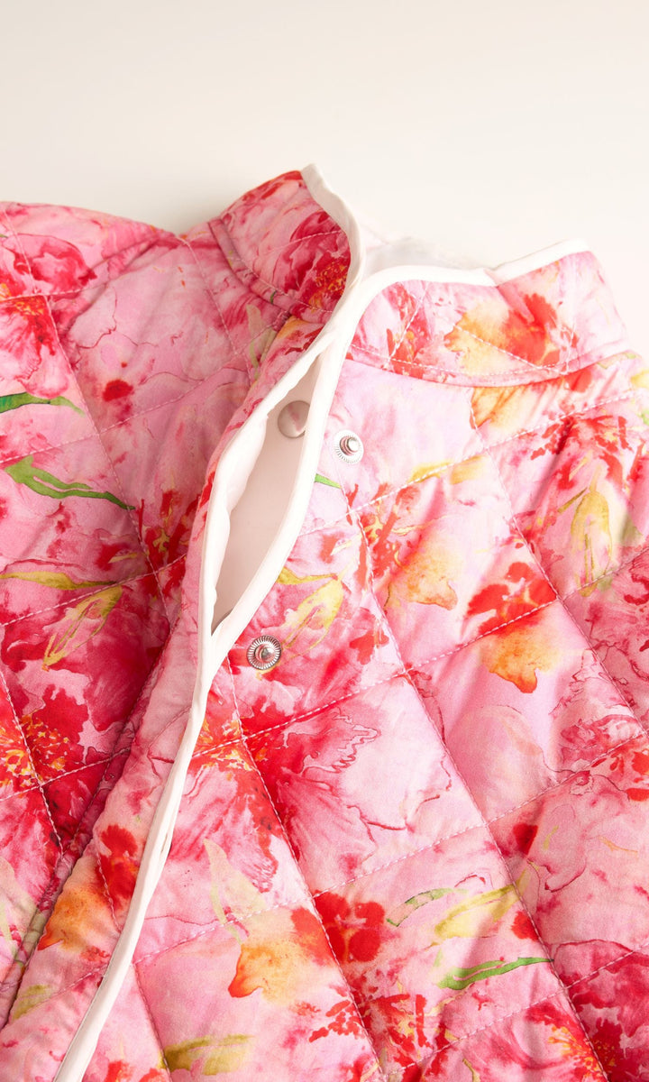 Ragnhild Quilted Jacket Pink