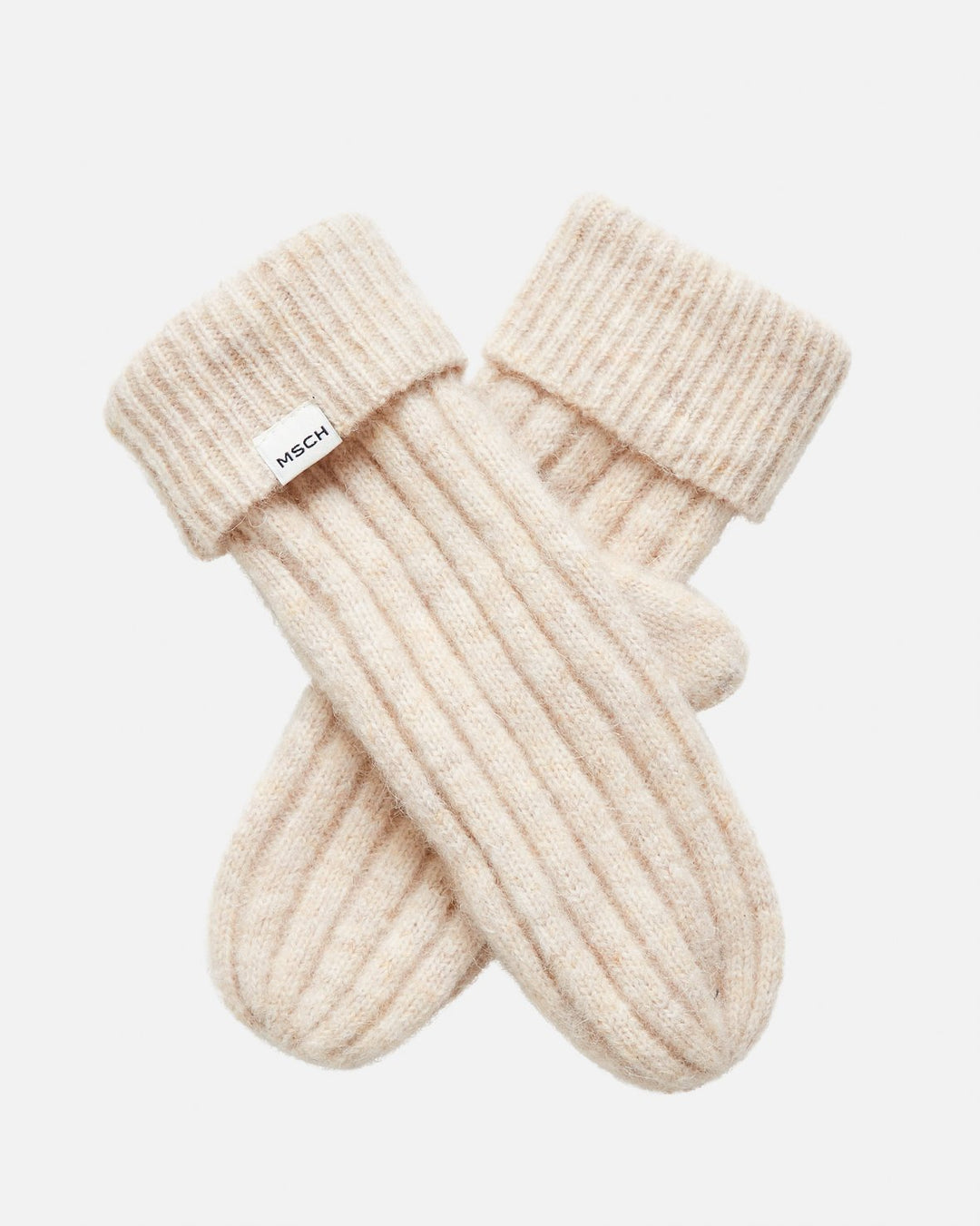Hope Icon Mittens Oatmeal Melange