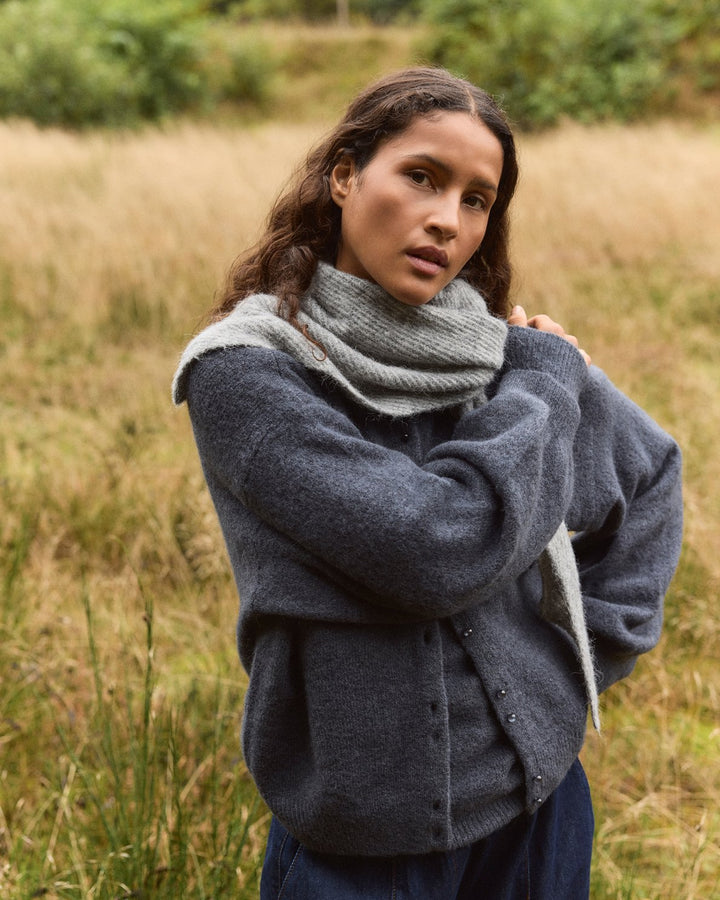 Bondie Hope Cardigan India Ink Mel