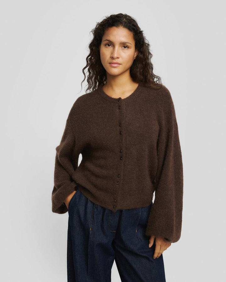 Bondie Hope Cardigan Hot Fudge