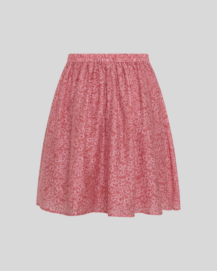 Seraphina HW Skirt AOP F Rose Flowers