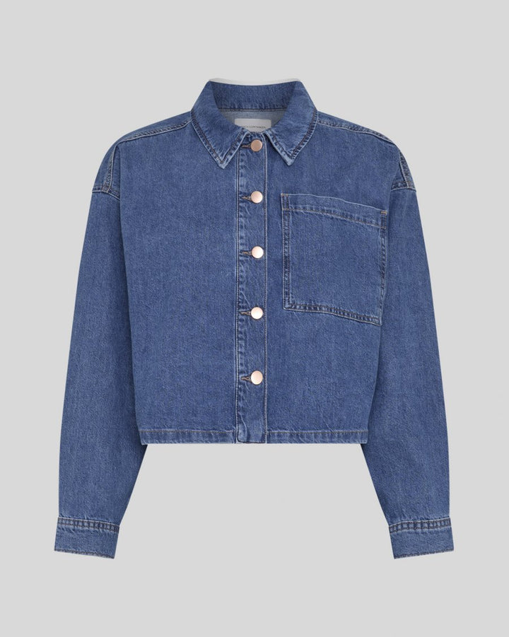 Turig Alena Shirt Mid Blue Wash
