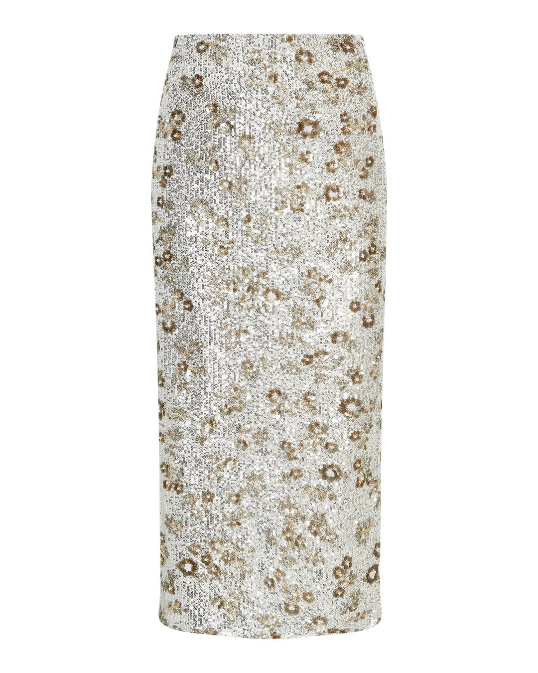Magnolia HW Skirt EMB Silver/T Coco