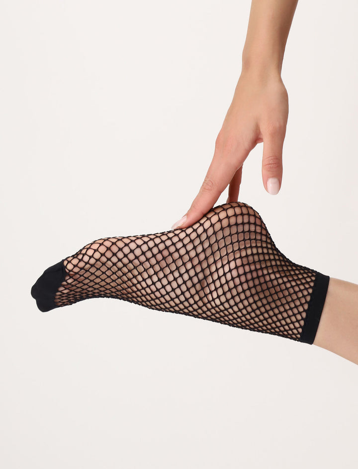 Demi Bas Regular Fishnet Black