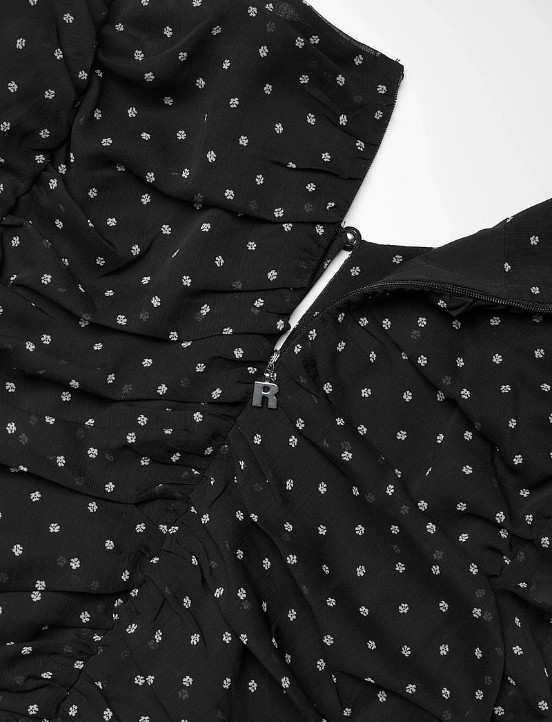Printed Long-Sleeve Dress