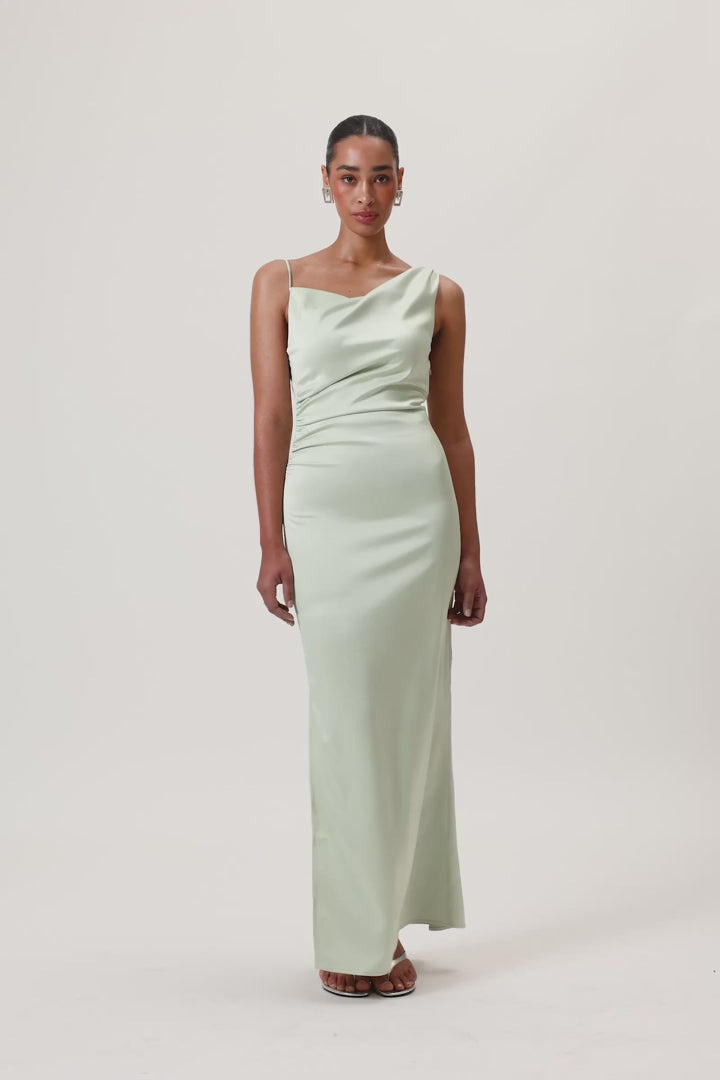 Almeria Maxi Dress Light Sage
