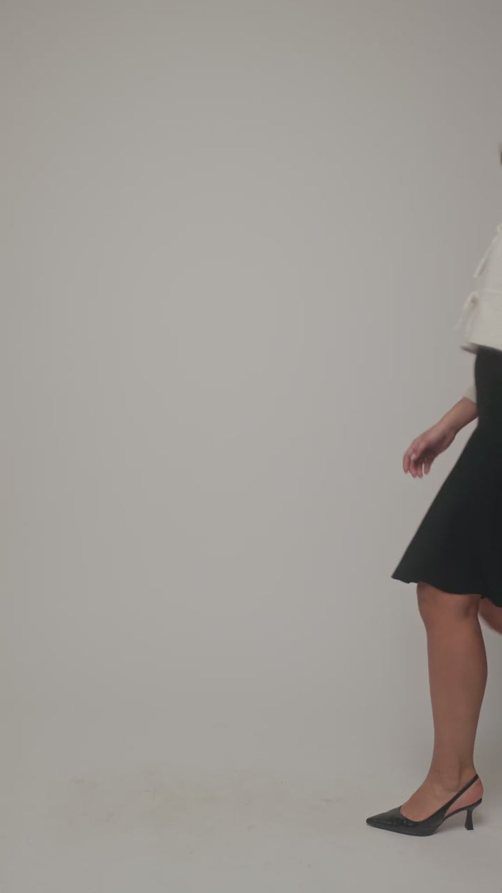 Darja Merino Skirt Black
