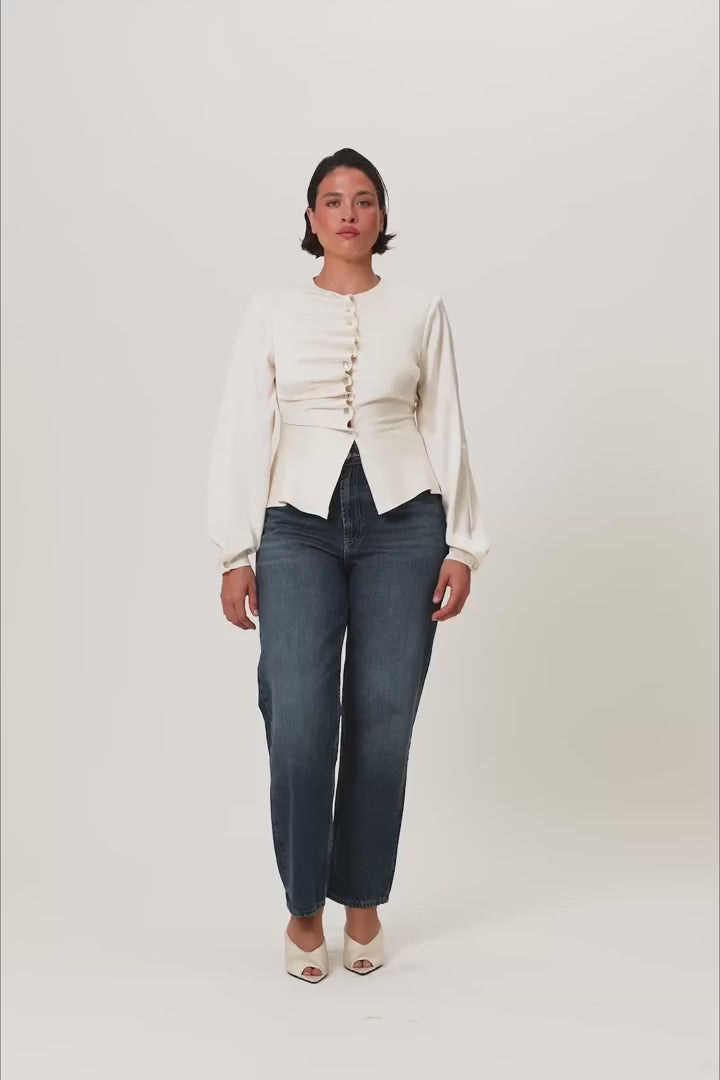 Arolla Blouse Butter Yellow