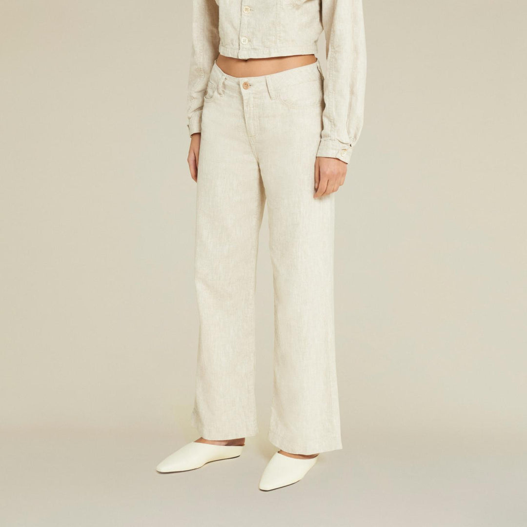 Culotte Lino Natural Rinse