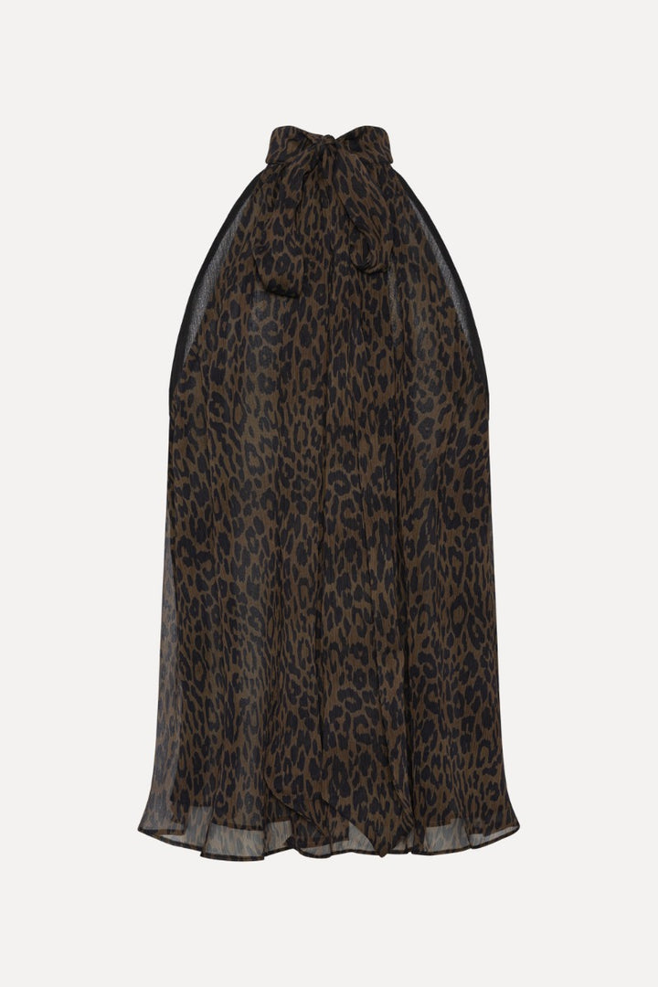 Halterneck Bow Top Molé Comb