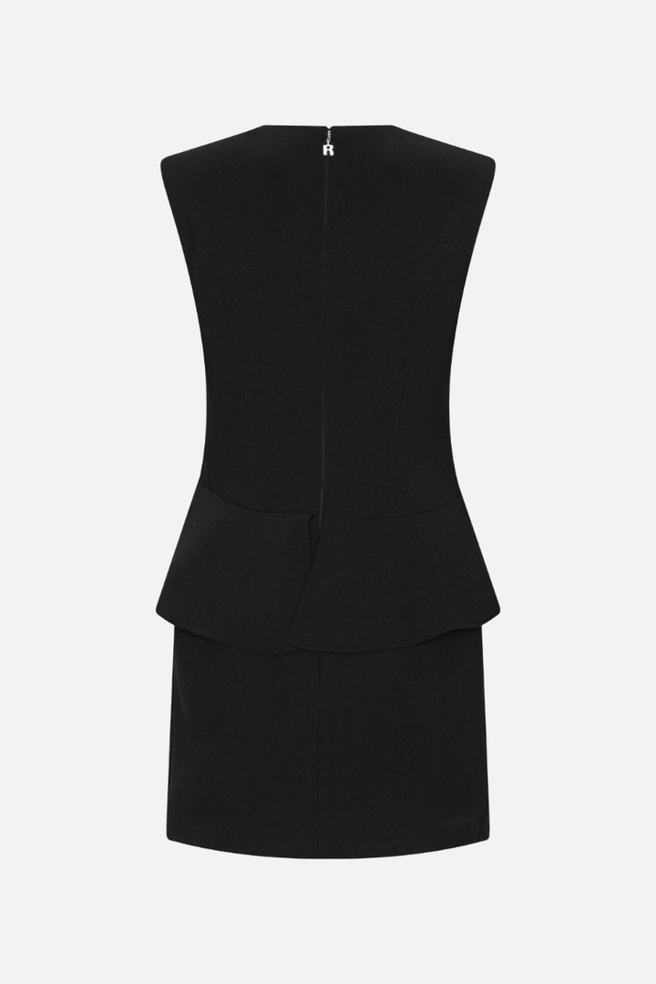 Rose Mini Dress Black