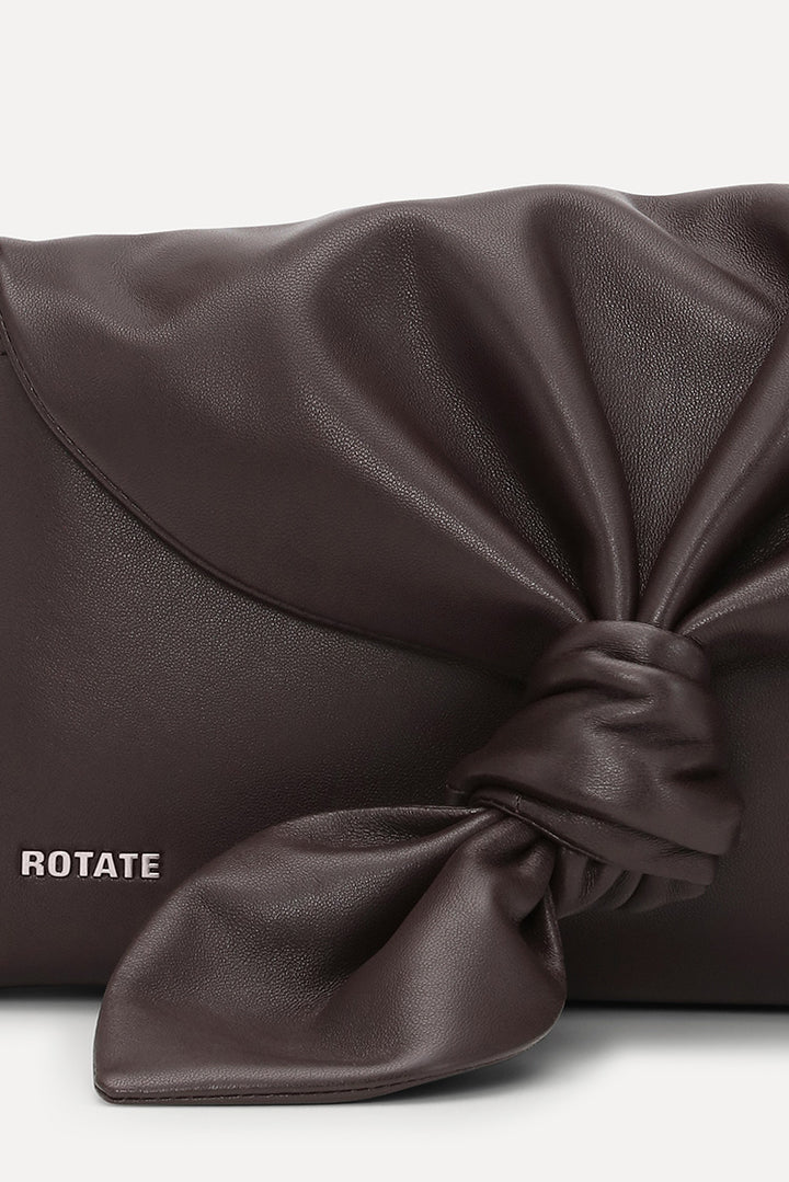 Leather Knot Scarf Bag Molé