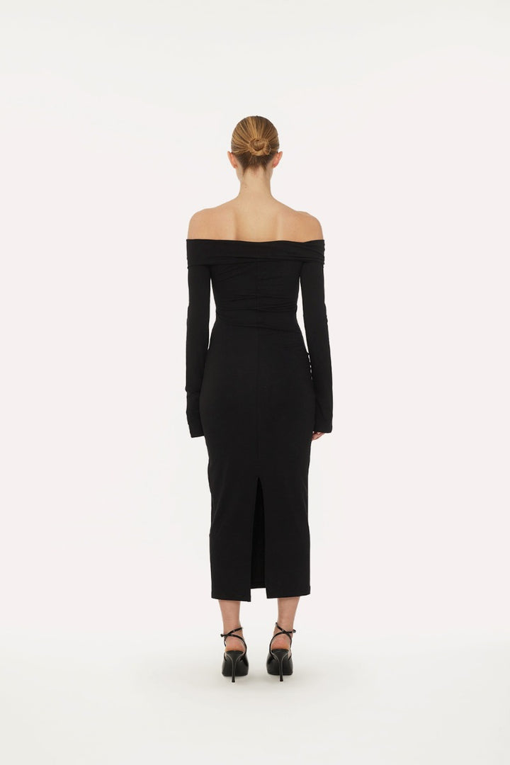 Off Shoulder Dress Black