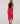 Textured Midi Skirt High Risk Red