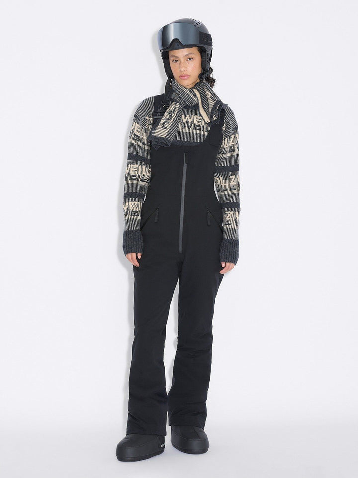 W Tryvann Bib Trouser Dk. Grey (1054)