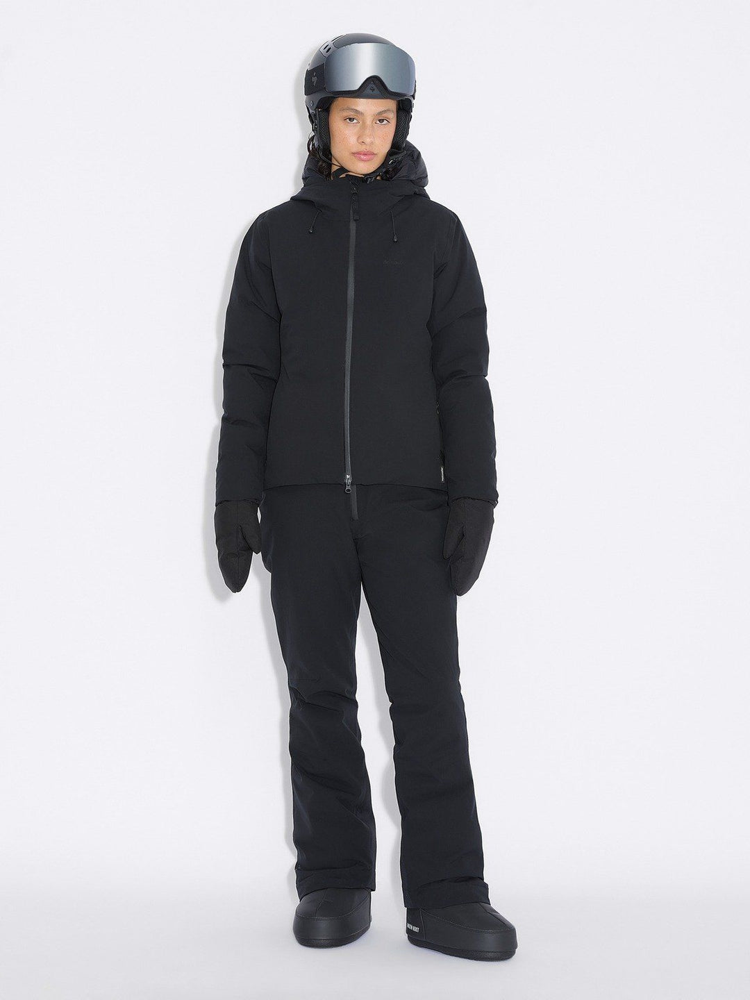 W Tryvann Lt Down Jacket Dk Grey