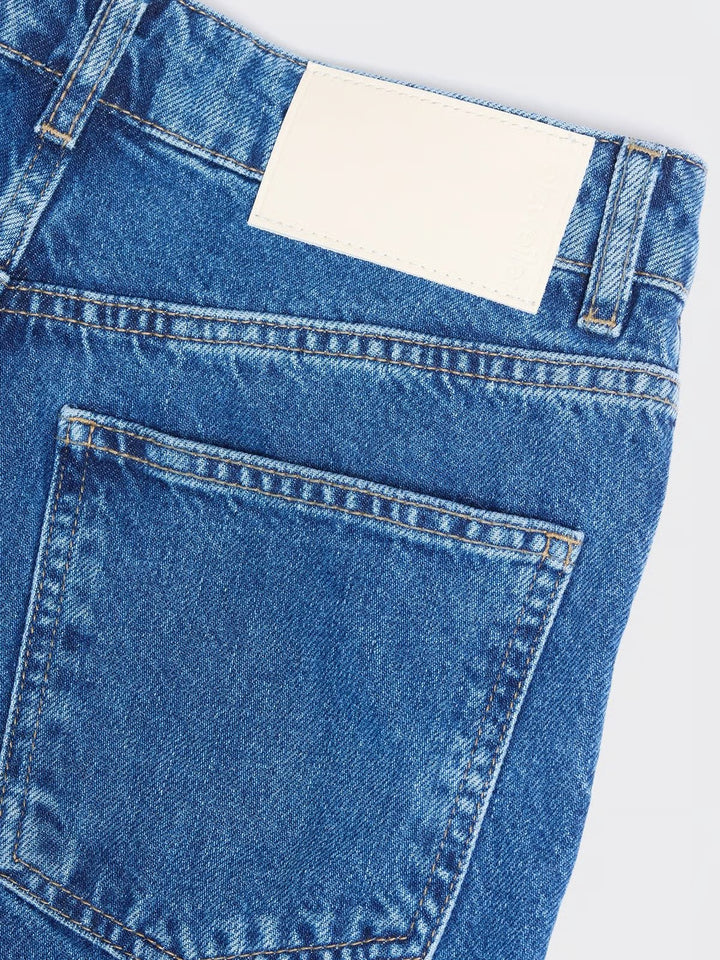 W. Wide Jeans Mid Blue